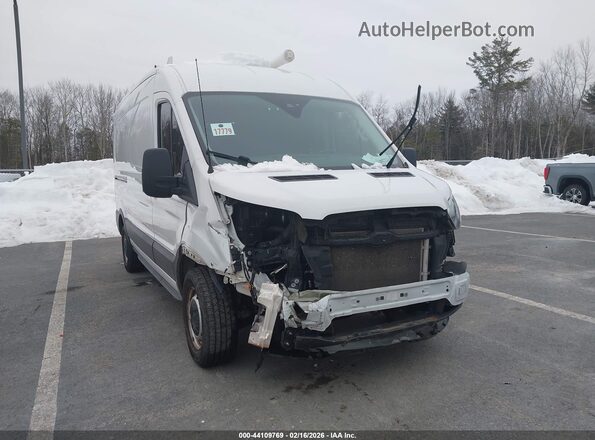 1FTBR1C80MKA15596 2021 FORD TRANSIT-250 White Widok z przodu