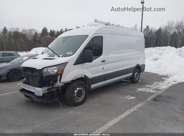 1FTBR1C80MKA15596 2021 FORD TRANSIT-250 White Przód lewy