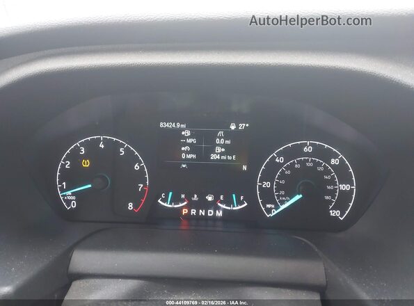 1FTBR1C80MKA15596 2021 FORD TRANSIT-250 White Widok tylnych siedzeń