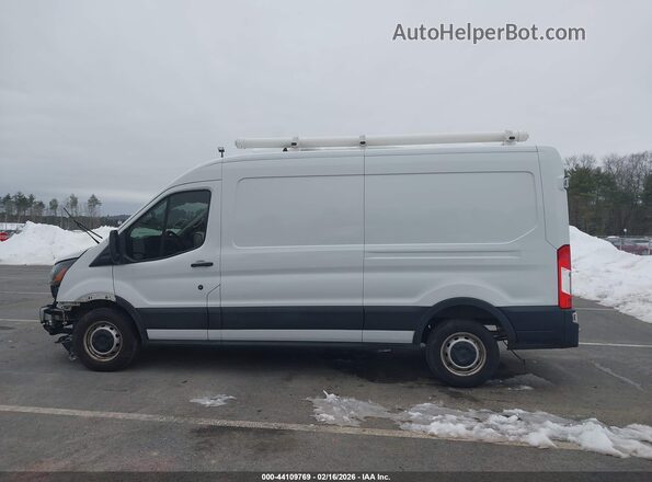 1FTBR1C80MKA15596 2021 FORD TRANSIT-250 White Widok wnętrza 360 stopni