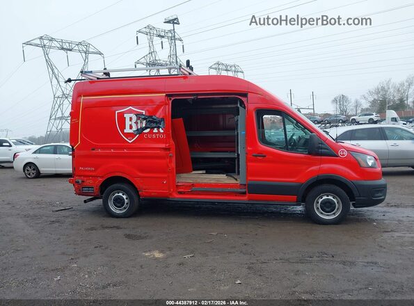 1FTBR1XG0RKB45824 2024 FORD TRANSIT-250 Red სალონის 360-გრადუსიანი ხედი
