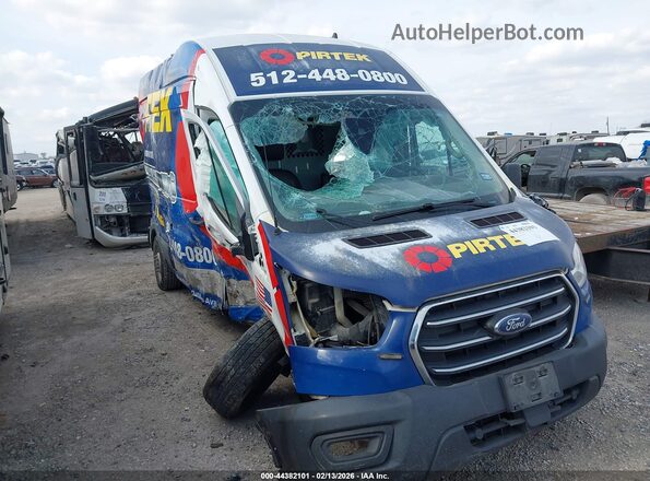 1FTBW1XGXLKA95434 2020 FORD TRANSIT-350 White Vista frontal