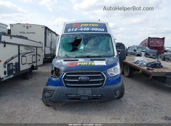 1FTBW1XGXLKA95434 2020 FORD TRANSIT-350 White Vista interior trasera