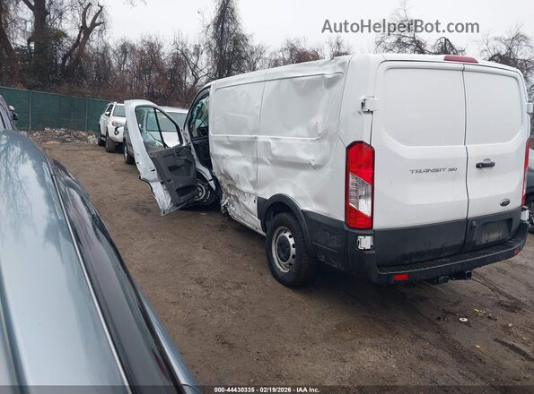 1FTBW1Y80PKA84441 2023 FORD TRANSIT-350 White Trasero izquierdo