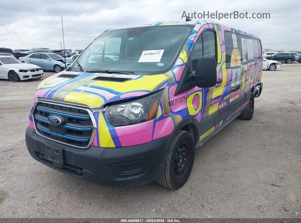 1FTBW1YK6PKB80280 2023 FORD E-TRANSIT-350 Белый Передняя левая четверть