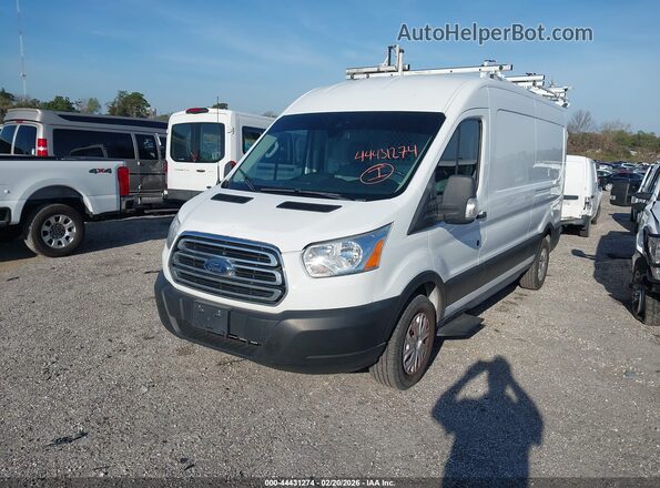1FTBW2CG2KKA68061 2019 FORD TRANSIT-350 White Przód lewy