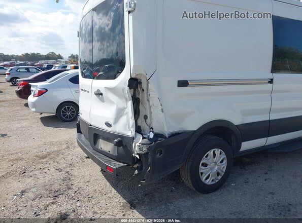 1FTBW2CG2KKA68061 2019 FORD TRANSIT-350 White Widok z przodu