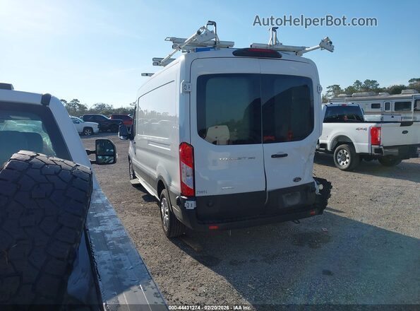 1FTBW2CG2KKA68061 2019 FORD TRANSIT-350 White Tył lewy