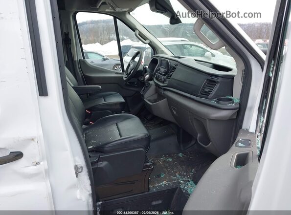 1FTBW3X86RKA42484 2024 FORD TRANSIT-350 White Вид салону спереду