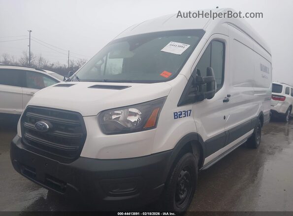 1FTBW3XG4MKA80926 2021 FORD TRANSIT-350 Белый Передняя левая четверть