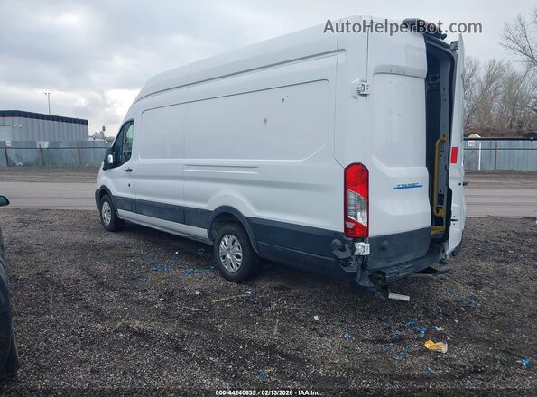 1FTBW3XK4NKA28461 2022 FORD E-TRANSIT-350 CARGO VAN White Rear left
