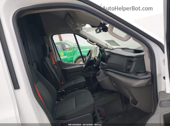 1FTBW3XK6NKA28381 2022 FORD E-TRANSIT-350 CARGO VAN White Вид салону спереду