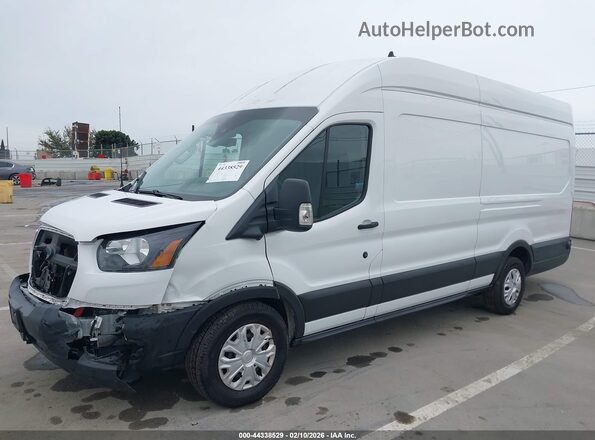 1FTBW3XK6NKA28381 2022 FORD E-TRANSIT-350 CARGO VAN White Передня ліва чверть