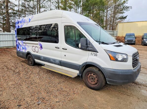 1FTBW3XM3JKA48194 2018 FORD TRANSIT Белый Передняя правая четверть