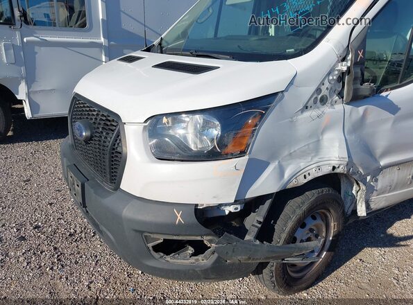 1FTBW9C89MKA95472 2021 FORD TRANSIT-350 White Առջևի ձախ երեք քառորդ տեսարան
