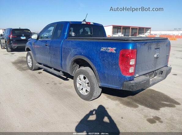 1FTER1EH0LLA35673 2020 FORD RANG Blue Trasero izquierdo
