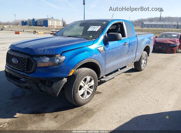1FTER1EH0LLA35673 2020 FORD RANG Blue Vista tres cuartos delantera izquierda