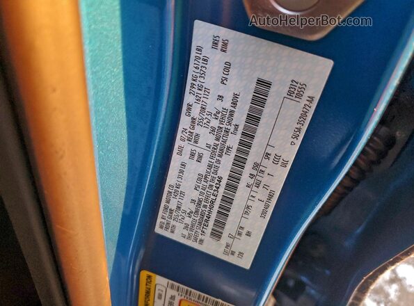 1FTER4HH0RLE34346 2024 FORD RANG Blue Շարժիչի բաժամունքի տեսք