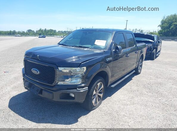 1FTEW1C42KFC03142 2019 FORD F150 Black 