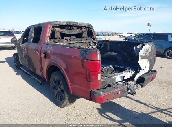 1FTEW1C46LFA71486 2020 FORD F150 Red Trasero izquierdo