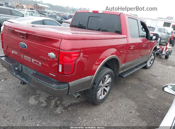 1FTEW1C4XLFB80064 2020 FORD F150 Красный Задняя правая четверть