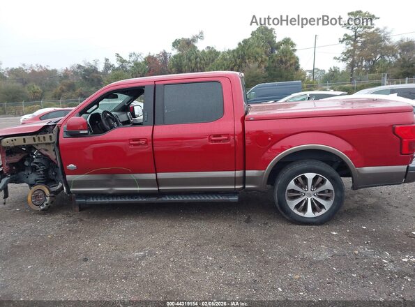1FTEW1C4XLFB80064 2020 FORD F150 Красный Панорамный вид салона 360°