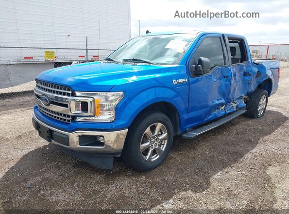 1FTEW1C55KKF31784 2019 FORD F150 Blue 
