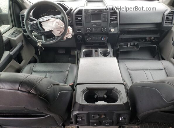 1FTEW1CF7HFC35983 2017 FORD F150 White Առջևի վահանակի տեսք