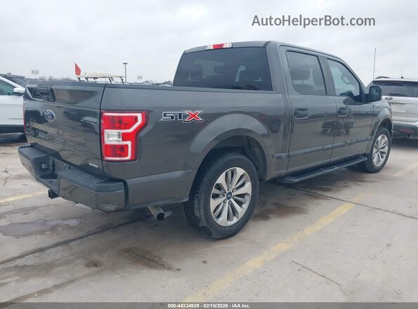 1FTEW1CP3JKF20668 2018 FORD F150 Gray 