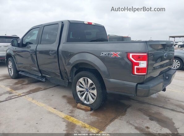 1FTEW1CP3JKF20668 2018 FORD F150 Gray 