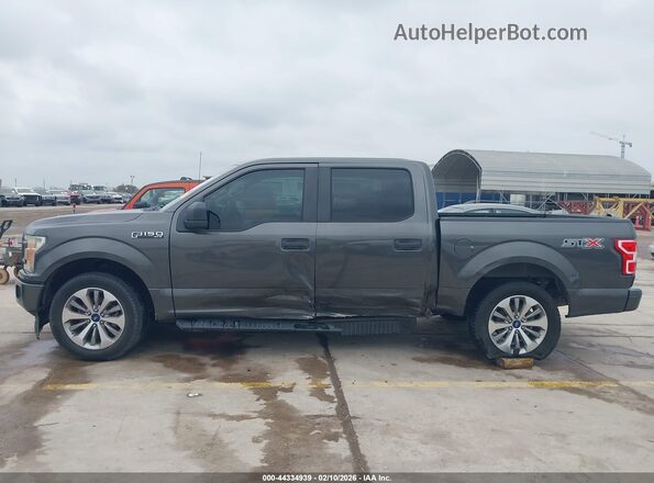 1FTEW1CP3JKF20668 2018 FORD F150 Gray 