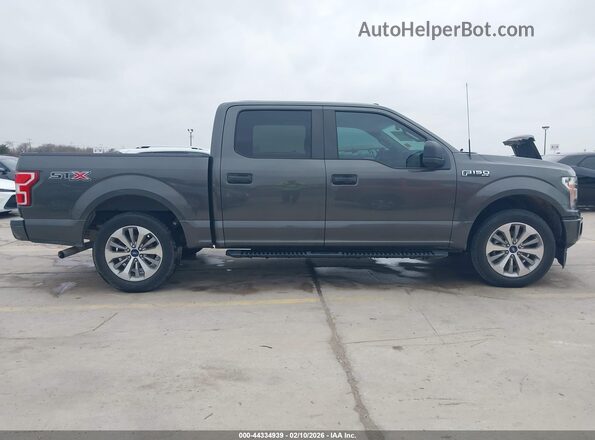1FTEW1CP3JKF20668 2018 FORD F150 Gray 