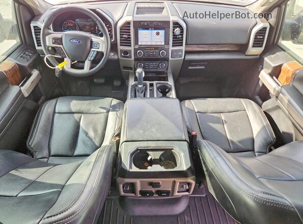 1FTEW1CP4KKD88229 2019 FORD F150 Blue Widok deski rozdzielczej