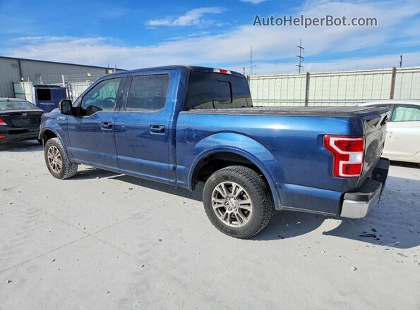 1FTEW1CP4KKD88229 2019 FORD F150 Blue Tył lewy
