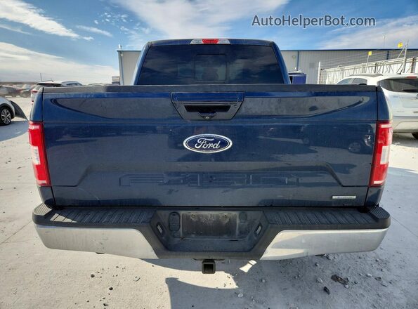 1FTEW1CP4KKD88229 2019 FORD F150 Blue Widok z tyłu