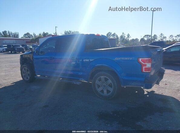 1FTEW1CP4KKE03103 2019 FORD F150 Blue უკანა მარცხენა