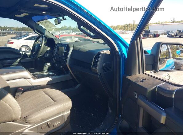 1FTEW1CP4KKE03103 2019 FORD F150 Blue წინა სალონის ხედი