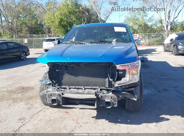 1FTEW1CP4KKE03103 2019 FORD F150 Blue წინა ხედი