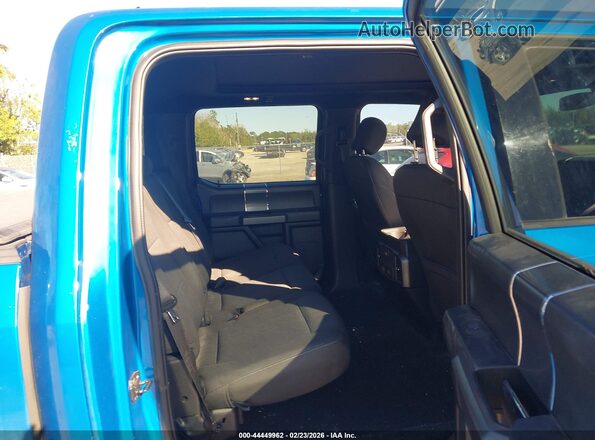 1FTEW1CP4KKE03103 2019 FORD F150 Blue VIN კოდის სტიკერის ხედი