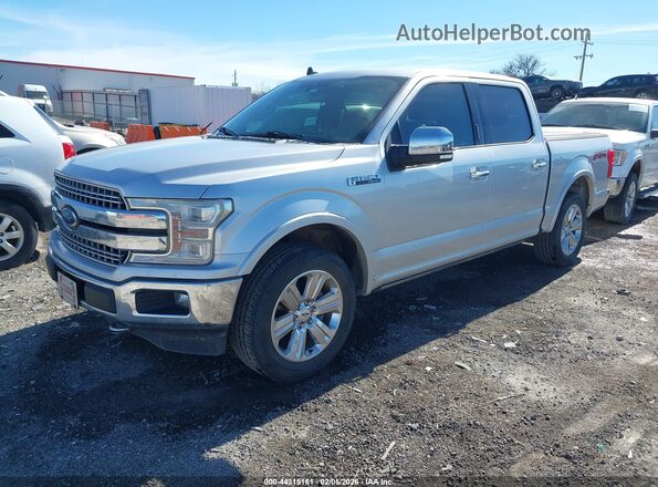 1FTEW1E43KFB36001 2019 FORD F150 Silver Vista tres cuartos delantera izquierda