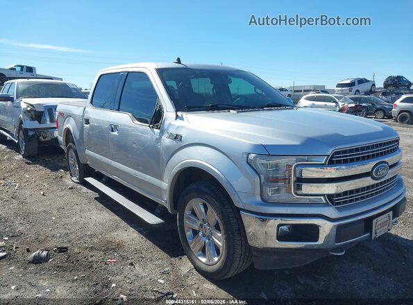 1FTEW1E43KFB36001 2019 FORD F150 Silver Vista interior trasera