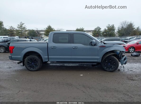 1FTEW1E44KFB16288 2019 FORD F150 Gray 