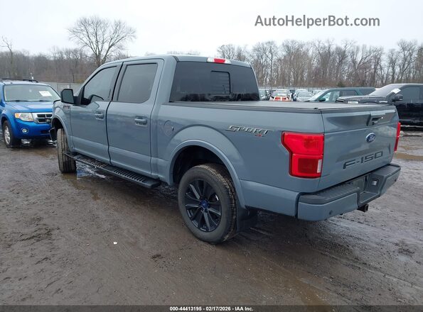 1FTEW1E44KFB16288 2019 FORD F150 Gray 