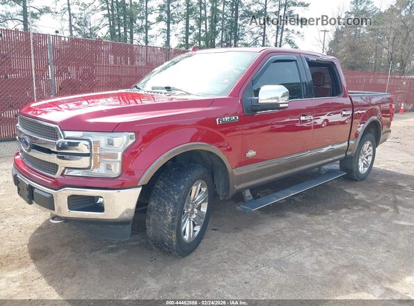 1FTEW1E54KFC02323 2019 FORD F150 Красный 