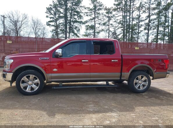 1FTEW1E54KFC02323 2019 FORD F150 Красный 