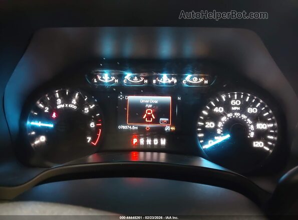 1FTEW1E5XJFD05096 2018 FORD F150 Brown Widok tylnych siedzeń
