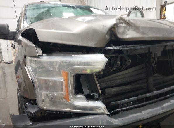 1FTEW1E5XJFD05096 2018 FORD F150 Brown Widok z przodu