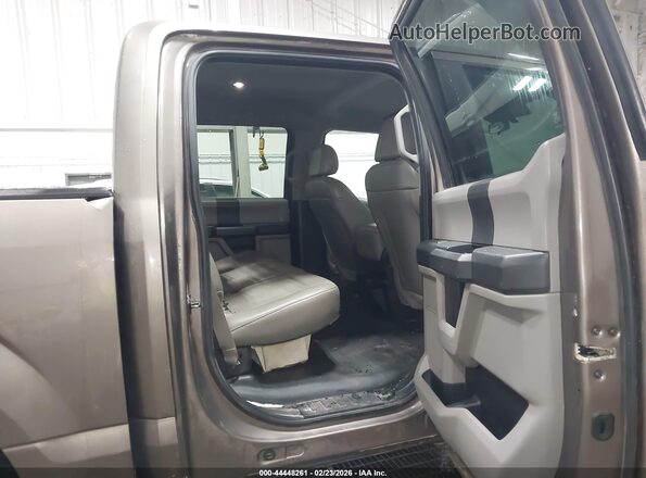 1FTEW1E5XJFD05096 2018 FORD F150 Brown Widok naklejki z numerem VIN