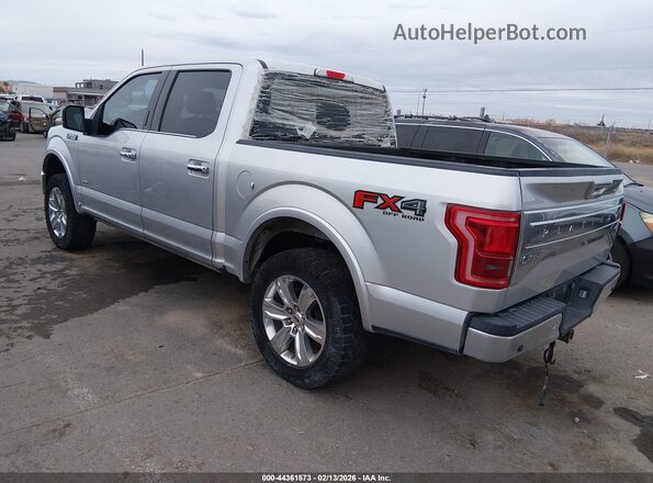 1FTEW1EG8GFA77822 2016 FORD F150 Silver Rear left
