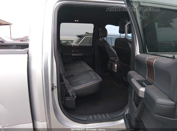 1FTEW1EG8GFA77822 2016 FORD F150 Silver VIN sticker view